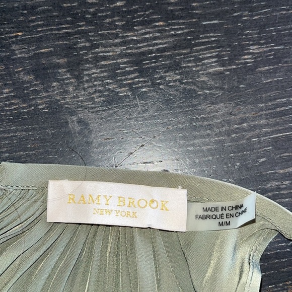 Ramy Brook Paris Blouson Smocked Halter Dress - Picture 4 of 5